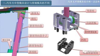 汽车大中型模具设计的一点总结