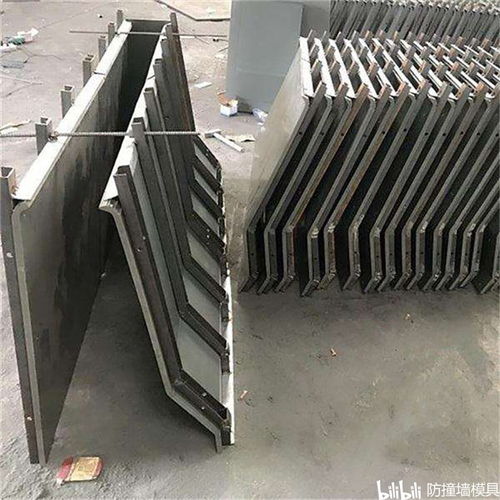 桥梁防撞墙钢板 防撞墙模具使用材料介绍